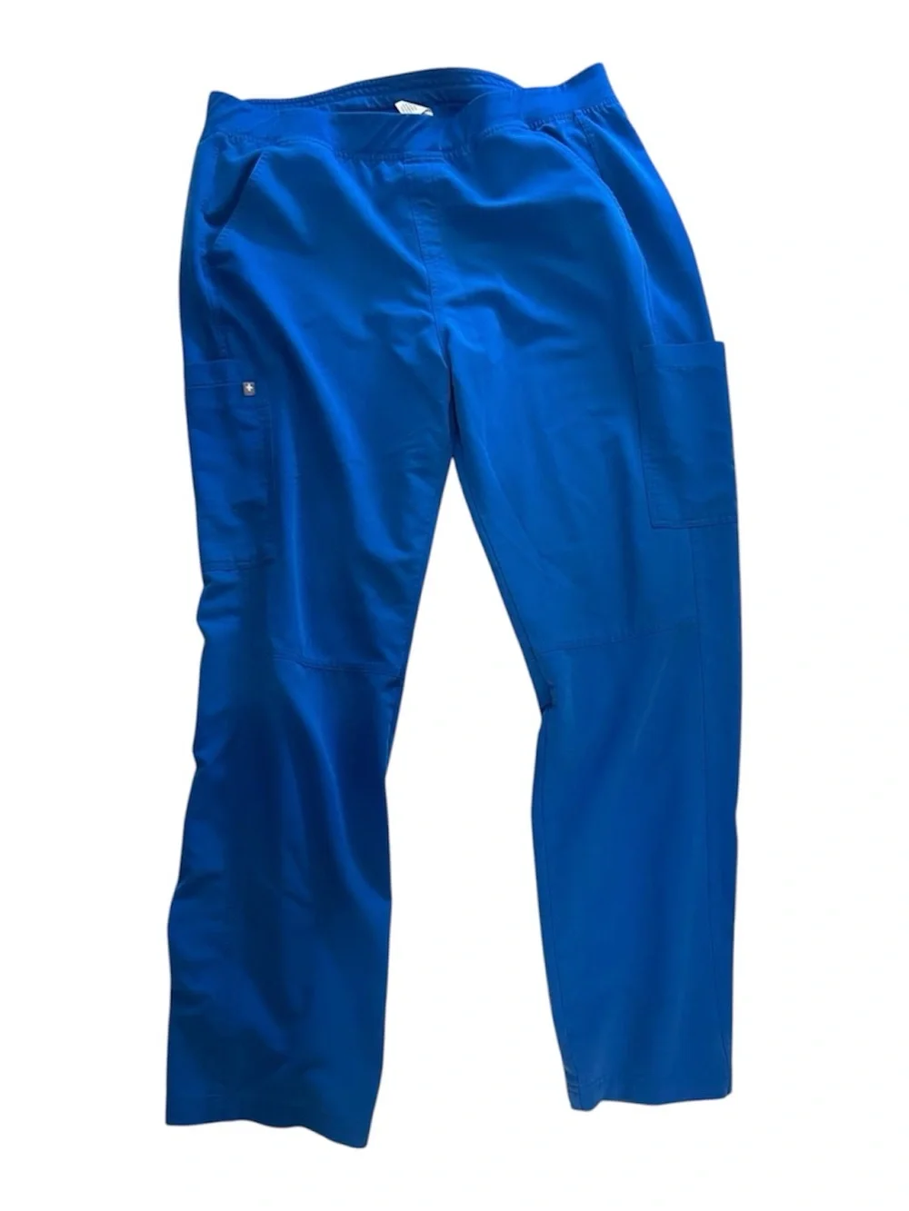 FIGS Royal Blue Axim Cargo Scrub Pants XXL Men's Technical Collection EUC